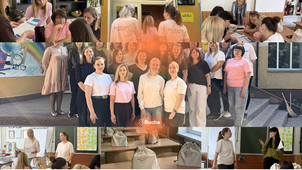 Mental Guard Continues to Expand, Bringing Kyiv’s Experience to the Educational Community of Bucha